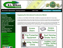 Tablet Screenshot of blwilcox.com